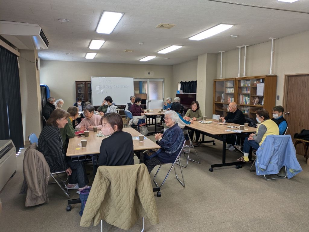 25年1月の、学びと憩いの集いの様子の写真